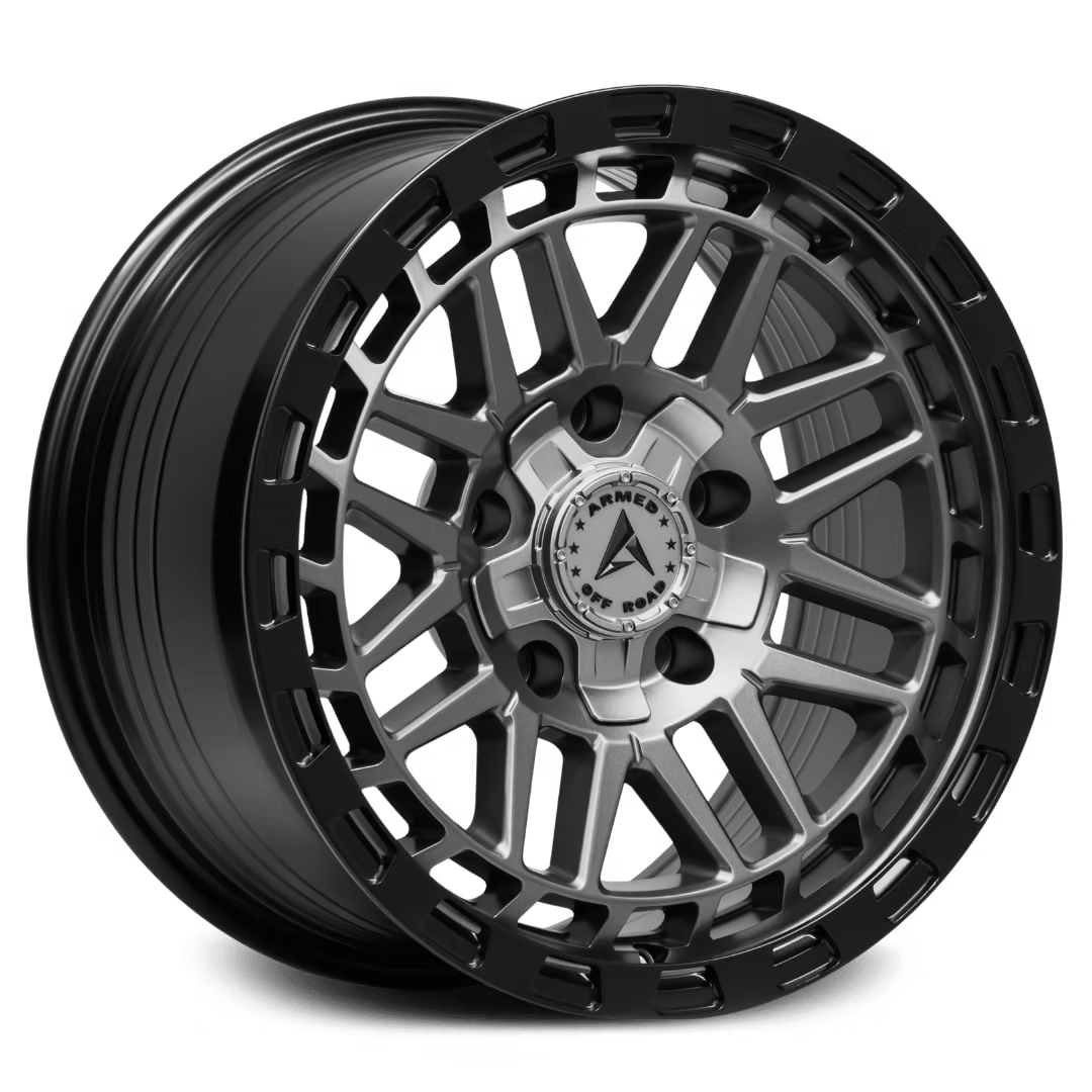 ARMED OFF-ROAD TANK 78.1 18x9 5x112|5x114.3|5x127 25 MATTE BLACK + GUNMETAL FACE