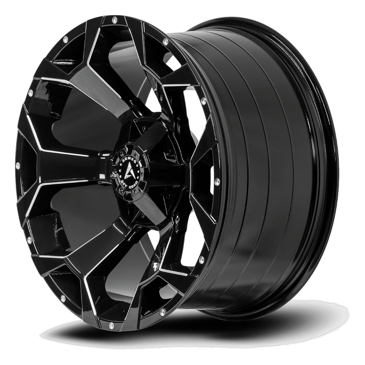 ARMED OFF-ROAD BOMBER 108.1 20x10 6x135|6x139.7 0 GLOSS BLACK MILLED