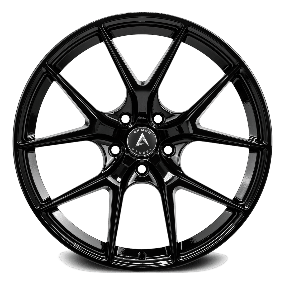 ARMED STREET SNIPER 74.1 17x7.5 5x112|5x114.3 30 GLOSS BLACK
