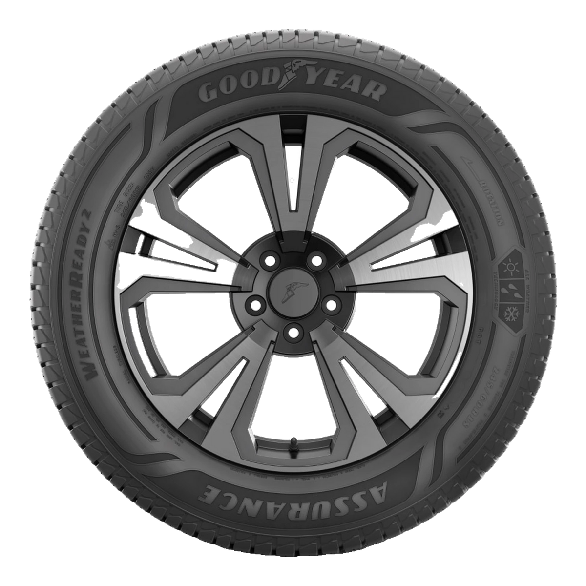 265/40R22 XL 106W LR2 GOODYEAR ASSURANCE WEATHERREADY 2 - All-Weather Tire