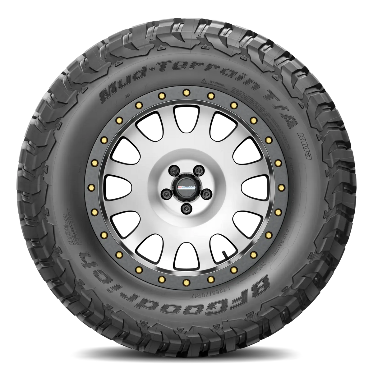 LT37X12.50R20 126Q LRE BFGOODRICH MUD-TERRAIN T/A KM3 BLACK - All-Season Tire