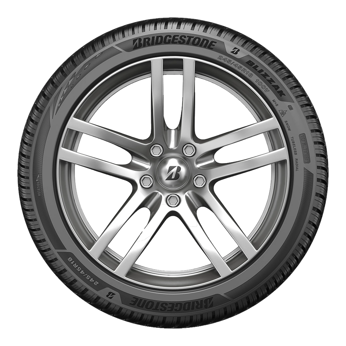 255/35R19 XL 96W LR2 BRIDGESTONE BLIZZAK 6 - Winter-Studless Tire