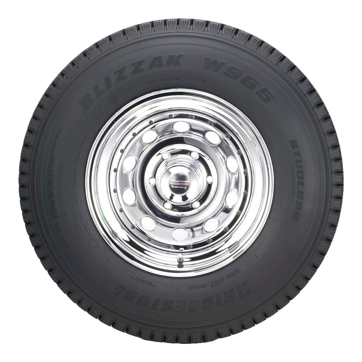 LT265/70R17 121Q LRE BRIDGESTONE BLIZZAK W965 BLACK - Winter-Studless Tire