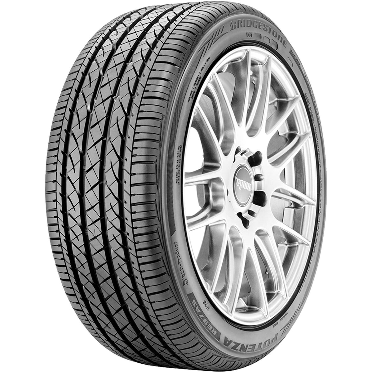 225/50R18 94V BRIDGESTONE P225/50RF18 POTENZA RE97AS RFT BL - Tire