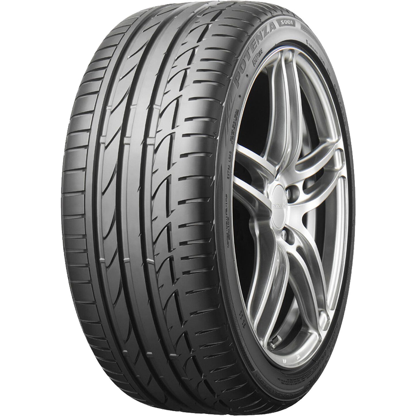 Bridgestone POTENZA S001 (RFT) BLACK 225/45R19 tire