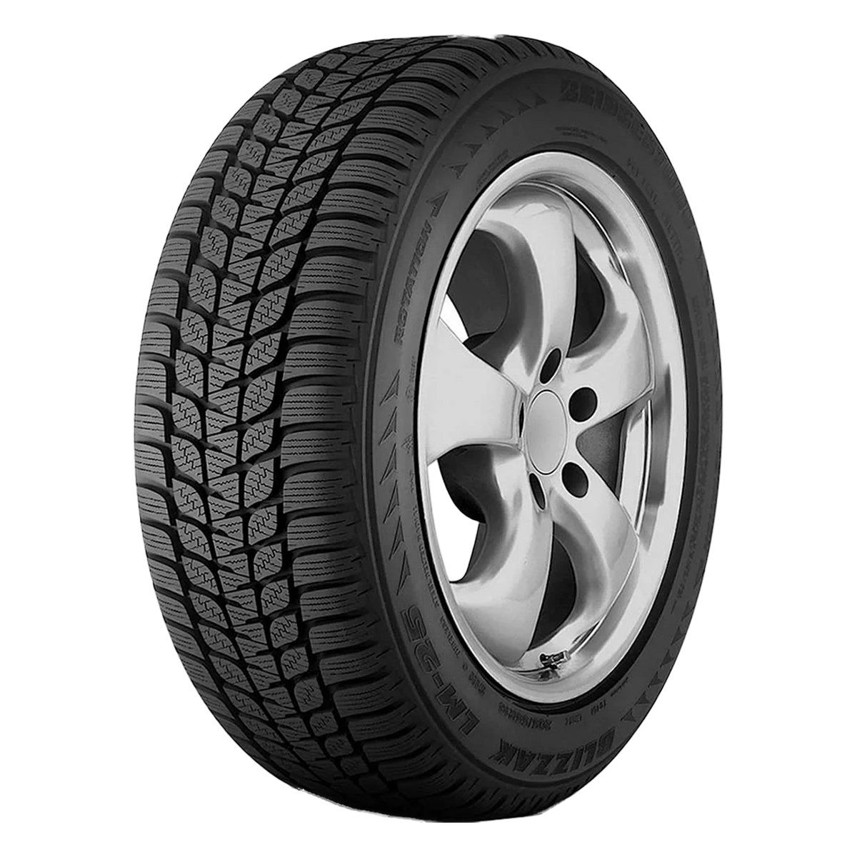 285/35R20 100V BRIDGESTONE BLIZZAK LM-25 (RFT) BLACK - Winter-Studless Tire