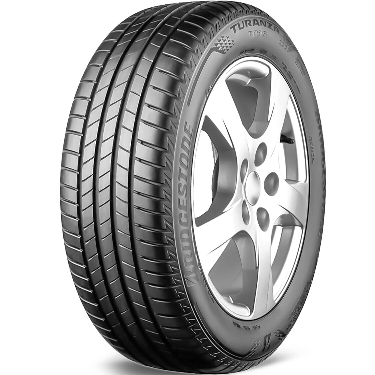 Bridgestone TURANZA T005 (RFT) BLACK 245/45R20 tire