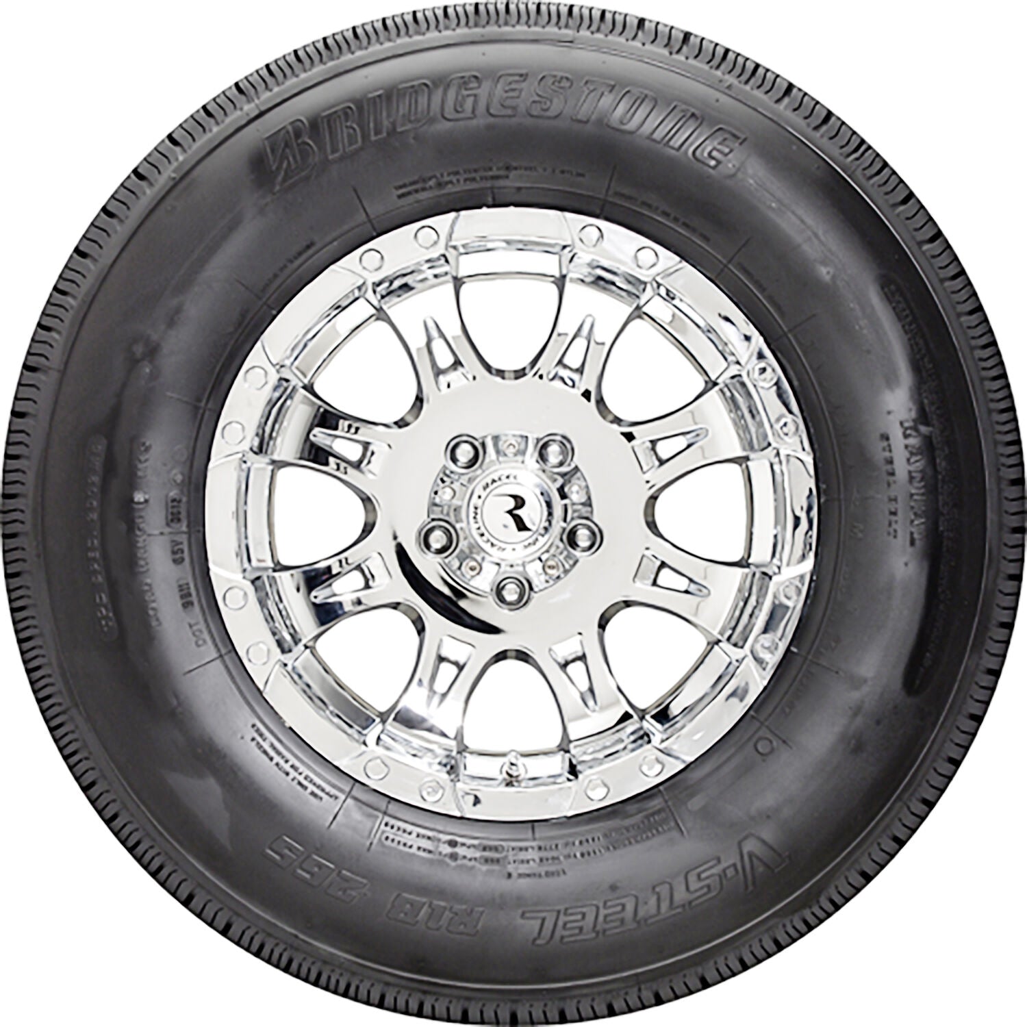 Bridgestone V-STEEL RIB 265 BLACK LT245/75R16 tire