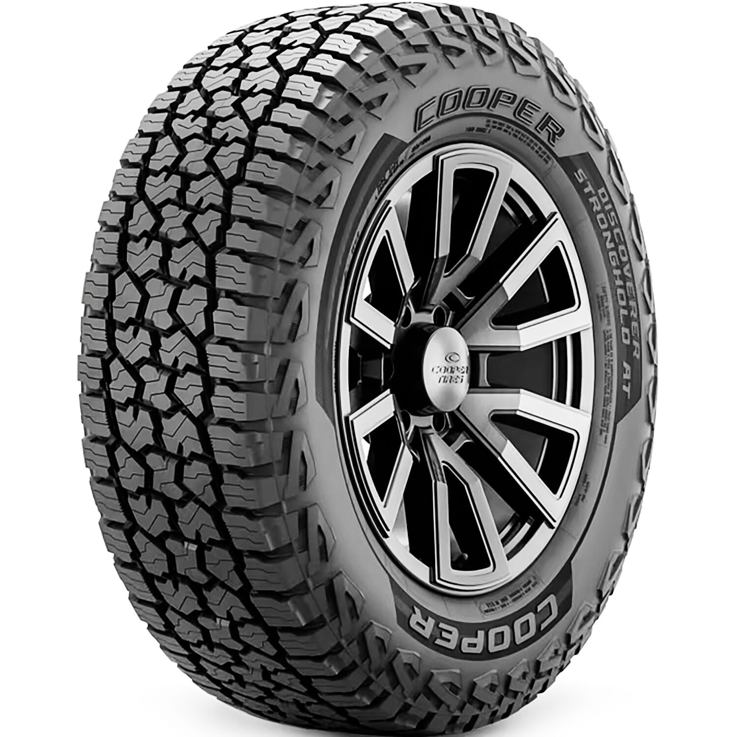 LT285/75R18 129S LRLRE COOPER LRE DISCOVERER STRONGHOLD AT BLK - All-Weather Tire