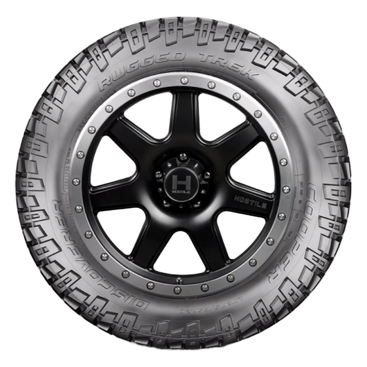 LT35X12.50R18 128Q COOPER DISCOVERER RUGGED TREK BLK - All-Season Tire