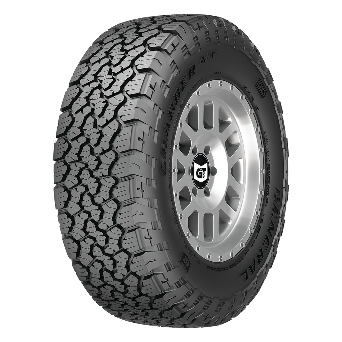 LT33X12.50R20 114S LRE GENERAL GRABBER A/TX - Winter-Studdable Tire
