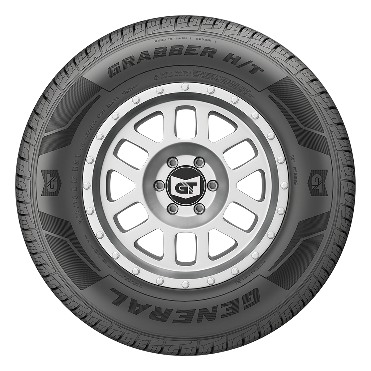 LT245/70R17 119S LRE GENERAL GRABBER H/T - All-Season Tire