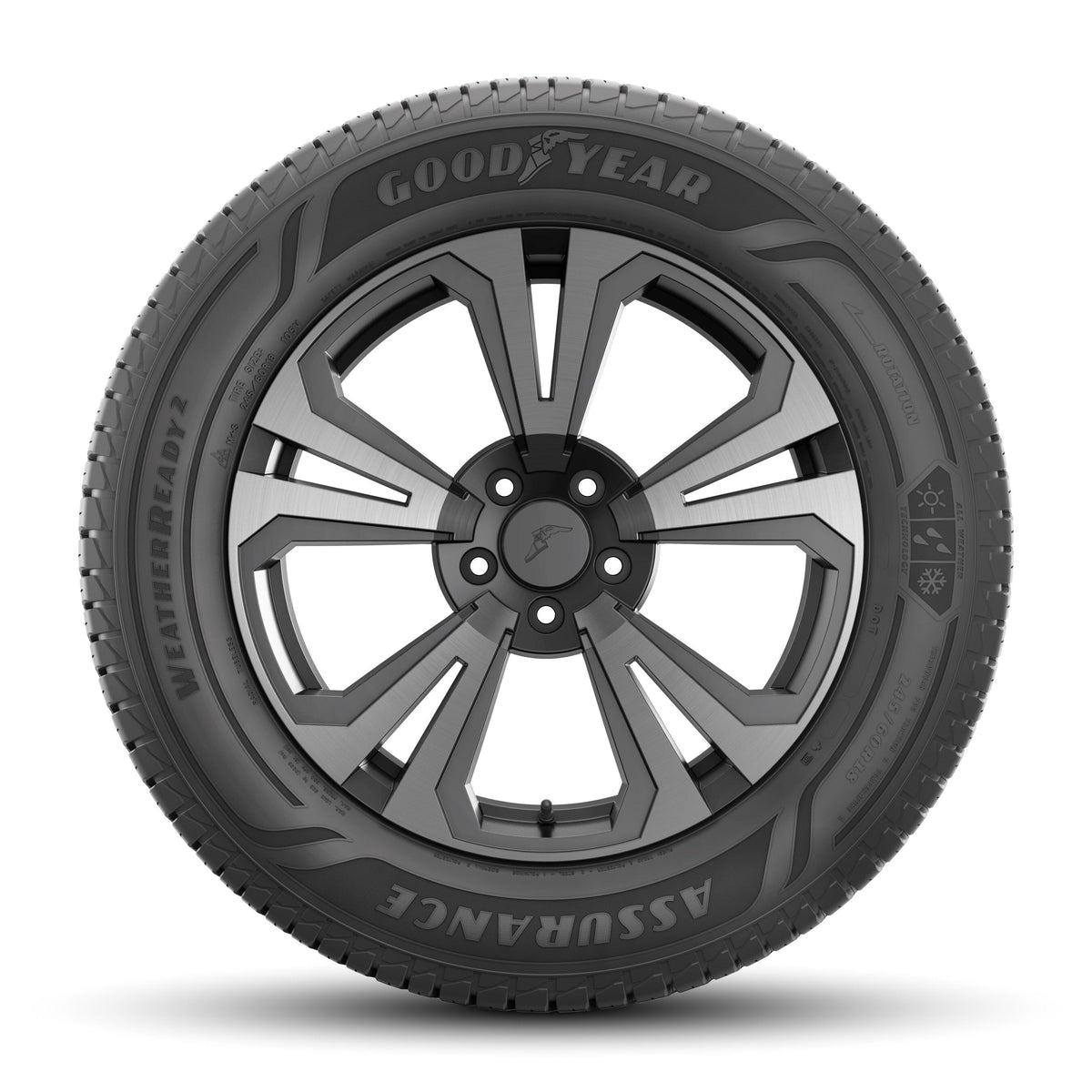 225/60R16 98H GOODYEAR ASSURANCE COMFORTRED TOURING BLACK - All-Season Tire