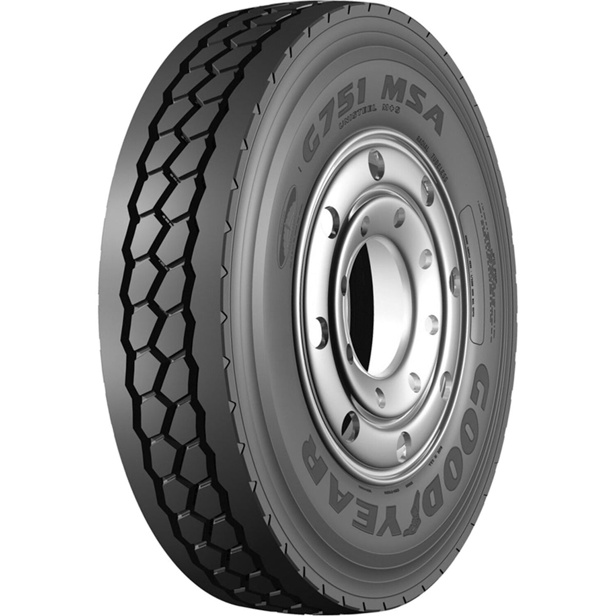 315/80R22.5 GOODYEAR TL LRL G751 MSA - Tire