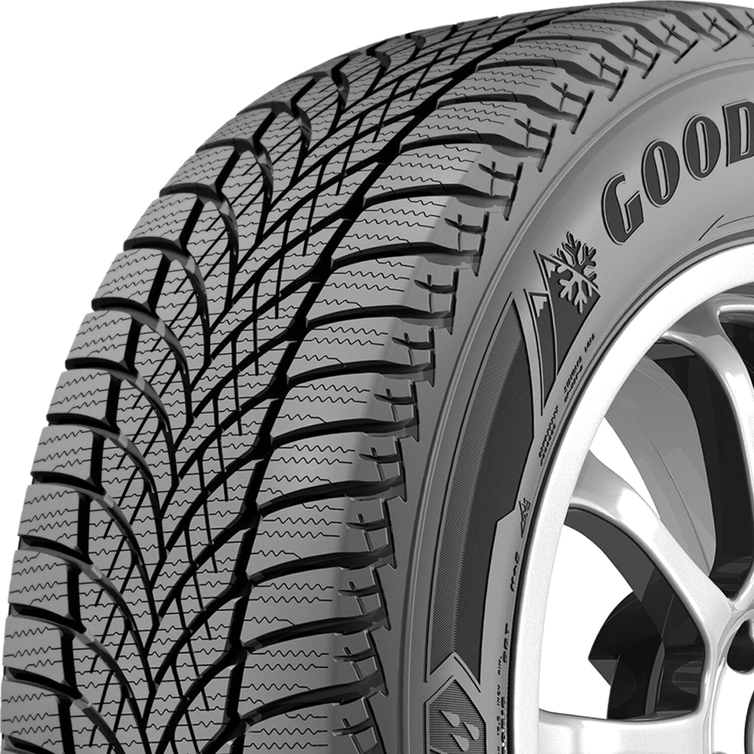 205/60R16 XL 96H LR2 GOODYEAR XL WINTERCOMMAND ULTRA - Winter-Studless Tire