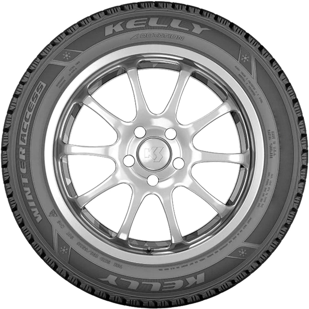 205/55R16 XL 94H LR2 KELLY WINTER ACCESS BLK - Winter-Studless Tire