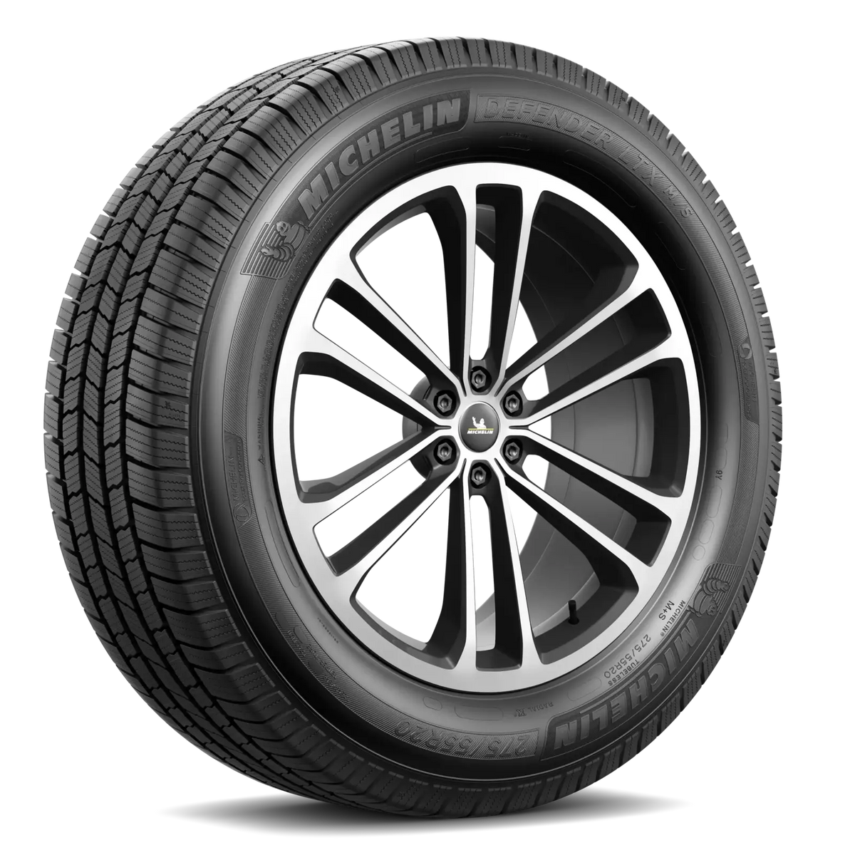 LT225/75R17 116R LRE MICHELIN DEFENDER LTX M/S BLACK - All-Season Tire