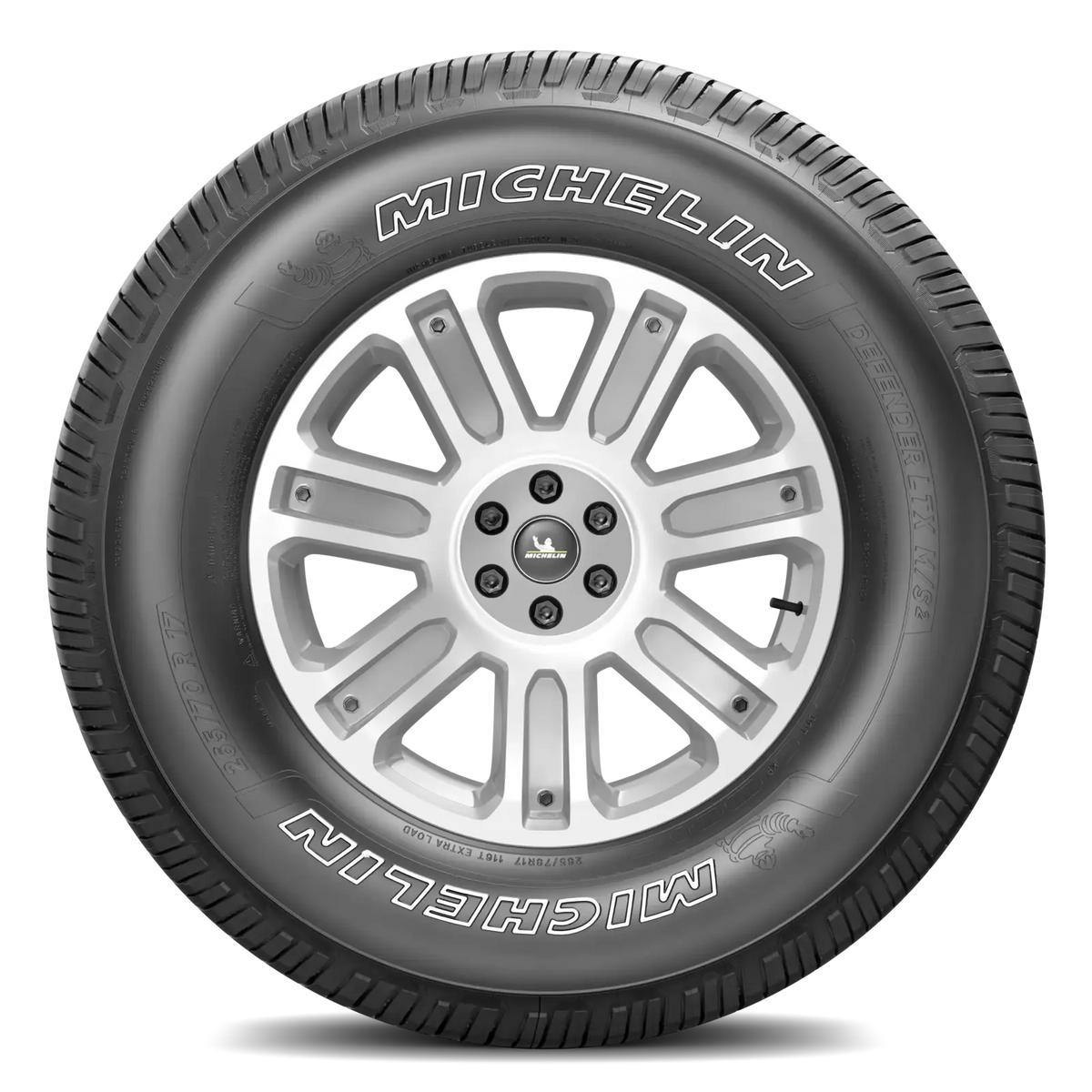 265/70R17 XL 116T LR2 MICHELIN DEFENDER LTX M/S 2 ORWL - All-Season Tire
