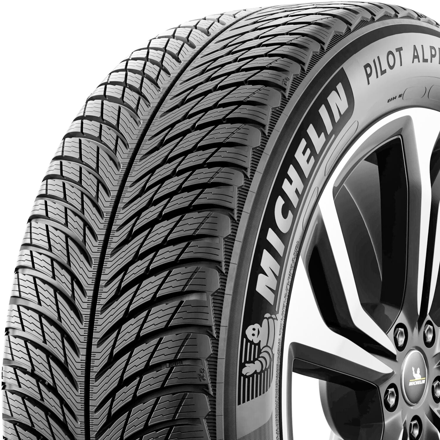 235/55R19 XL 105H LR2 MICHELIN XL PILOT ALPIN 5 SUV - Winter-Studless Tire