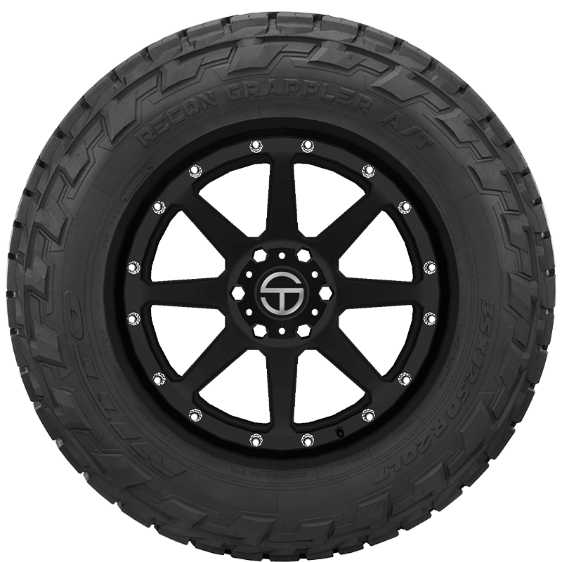 LT33X12.50R17 124R LRLRF NITTO LRF 124/R BL RECON GRAPPLER A/T - All-Season Tire