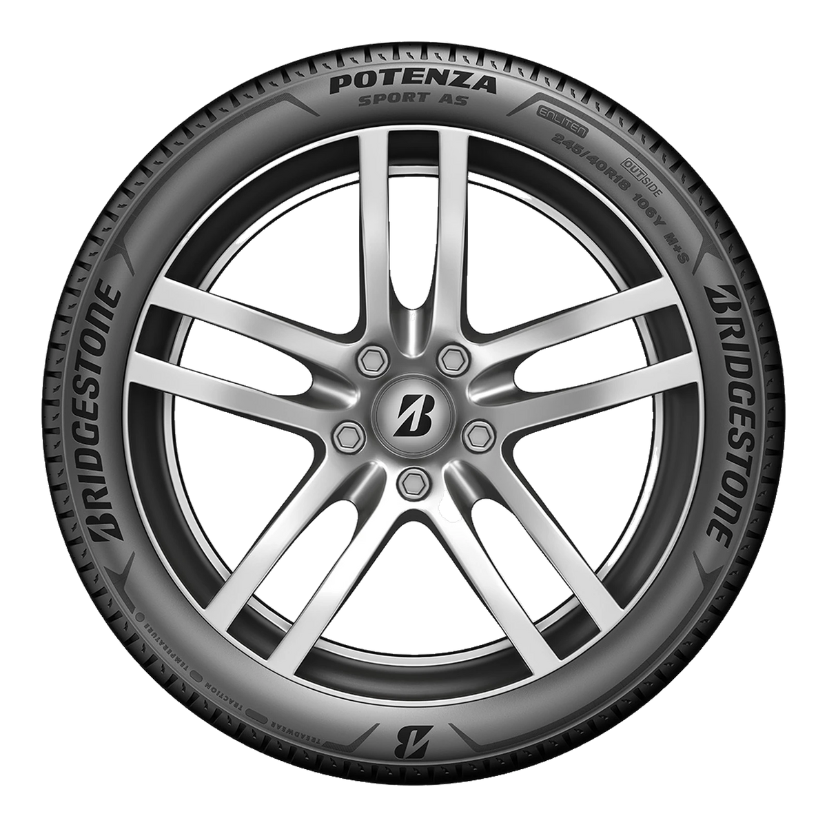 275/45R20 XL 110Y LR2 BRIDGESTONE XL POTENZA SPORT AS BL - All-Season Tire