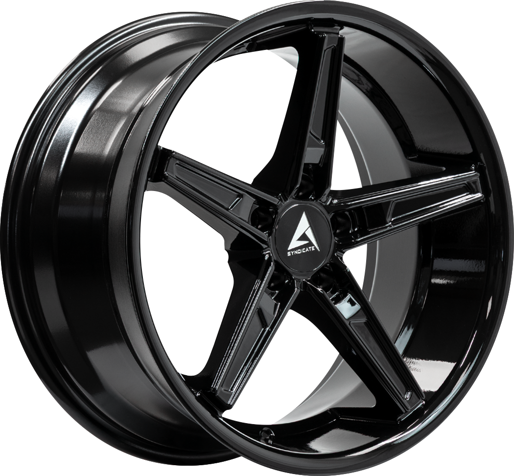ARMED SYNDICATE DON 74.1 20x9 5x120 35 GLOSS BLACK