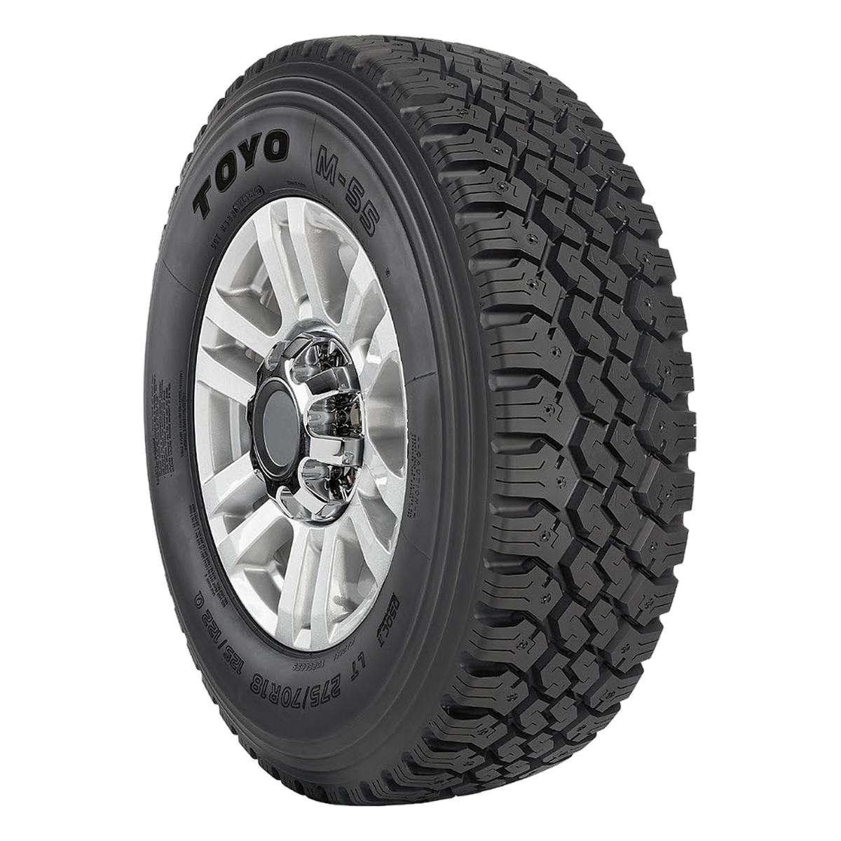 LT235/85R16 120Q LRE TOYO M-55 BLACK - Winter-Studdable Tire
