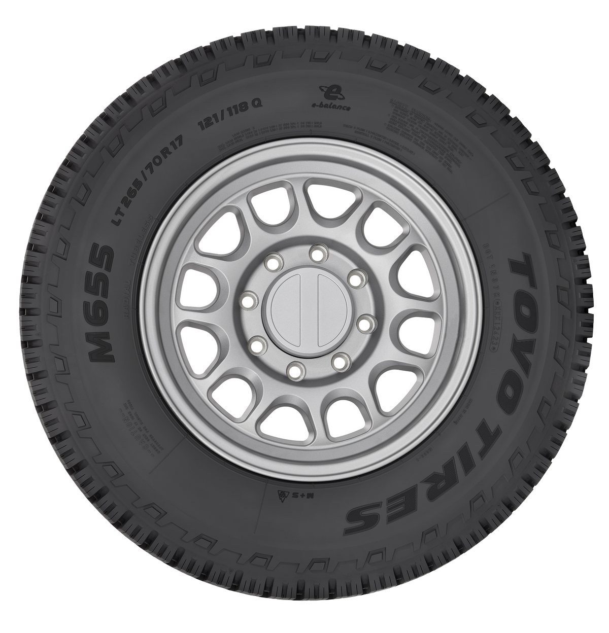 LT245/70R17 119Q LRLRE TOYO LRE M655 - All-Season Tire
