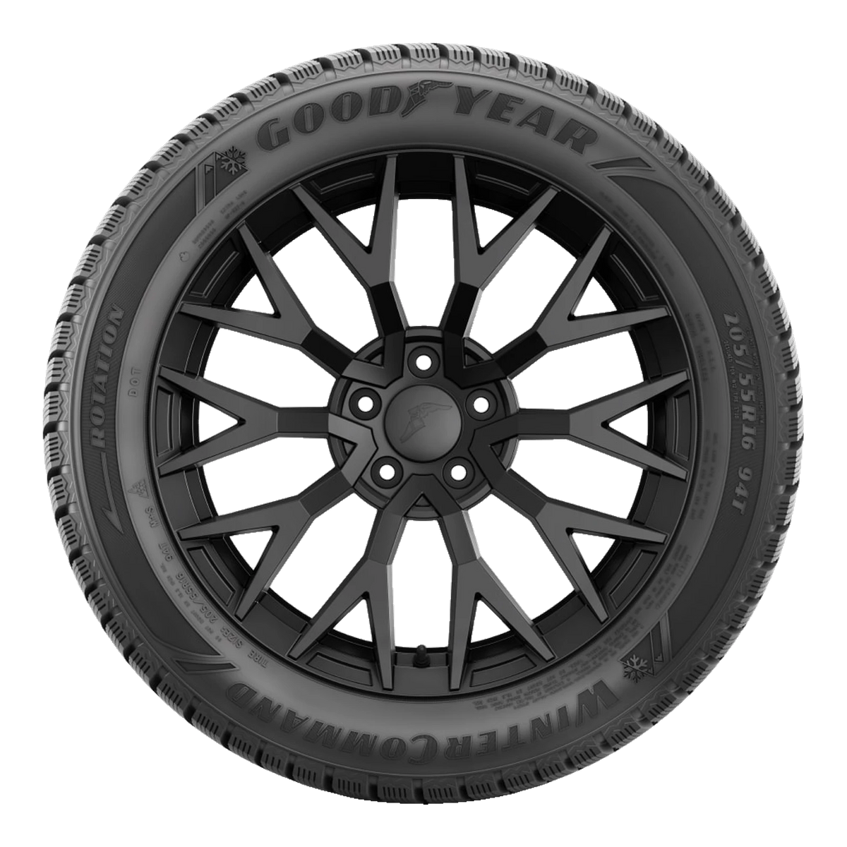 235/60R17 102T GOODYEAR WINTERCOMMAND - Winter-Studdable Tire