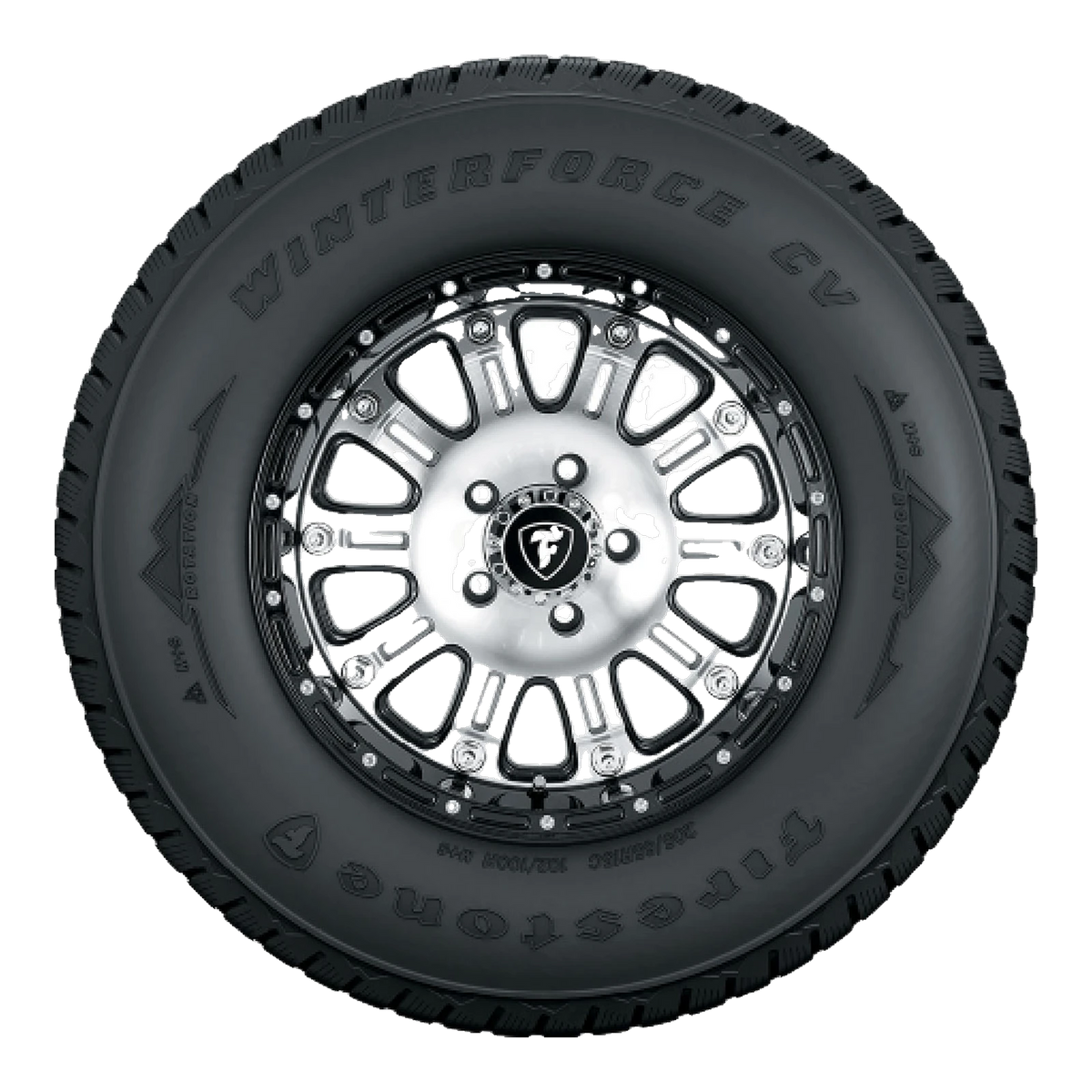 LT225/75R16 121R LRE FIRESTONE WINTERFORCE CV - Winter-Studless Tire