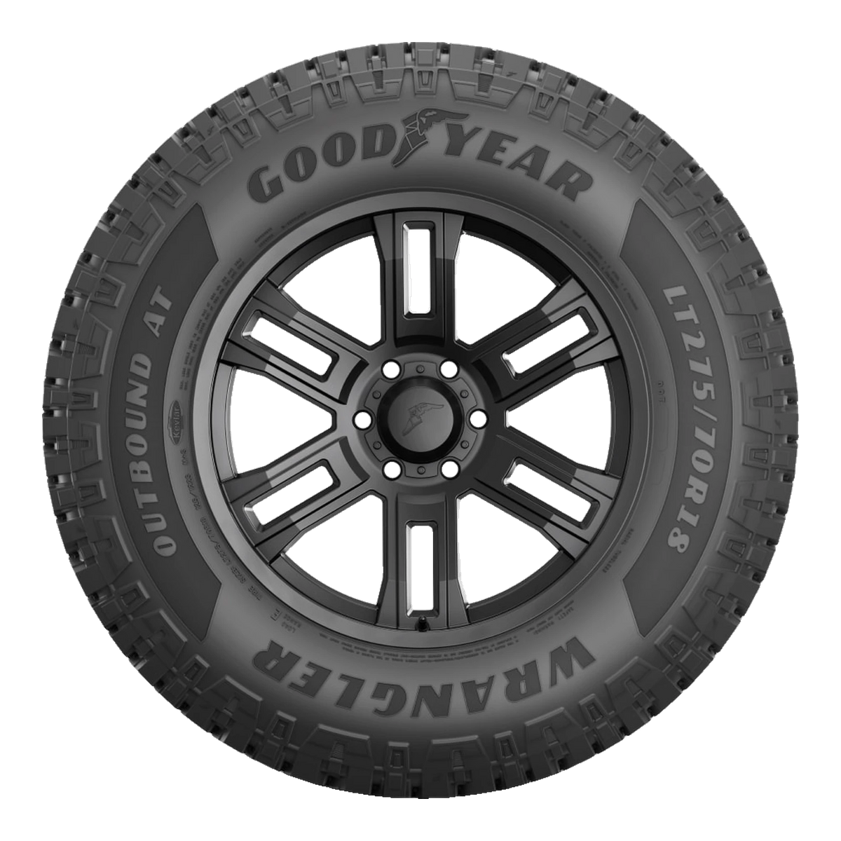 LT245/70R17 119R LRLRE GOODYEAR LRE WRANGLER OUTBOUND AT BSL - All-Season Tire