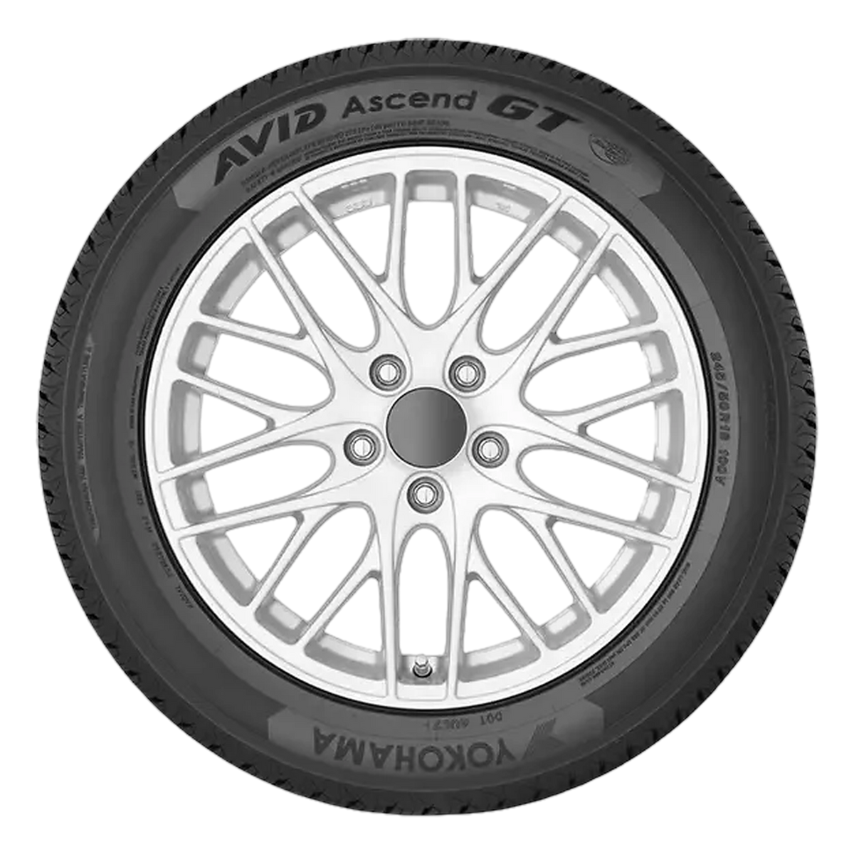 215/60R16 95H YOKOHAMA AVID ASCEND GT BLACK - All-Season Tire