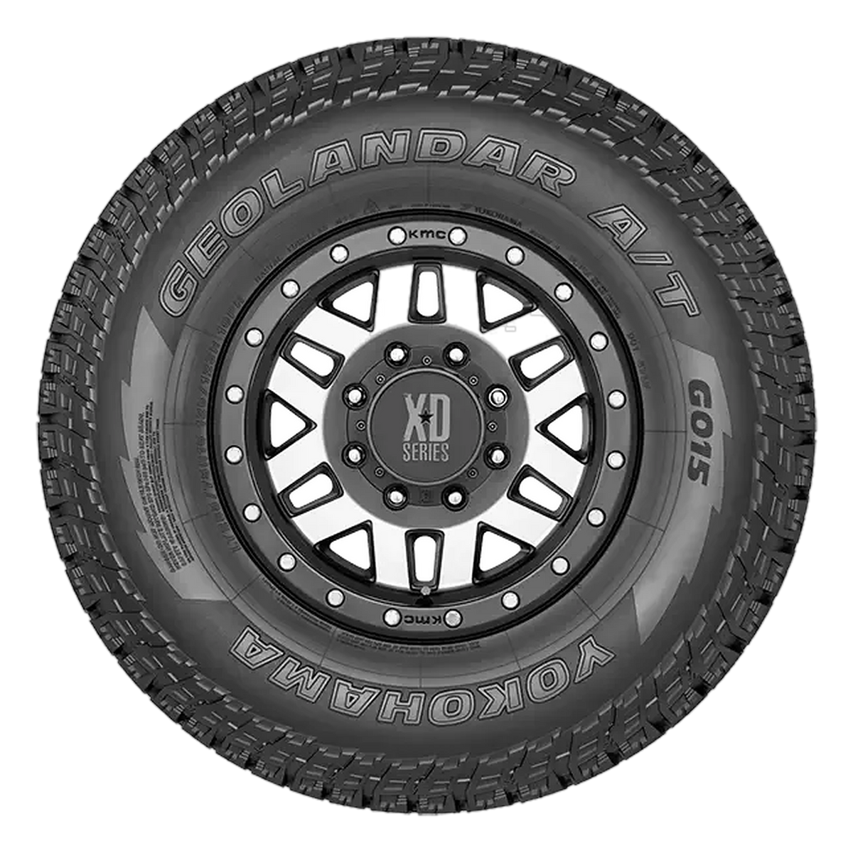 LT265/75R16 123R LRE YOKOHAMA GEOLANDAR A/T G015 - All-Season Tire