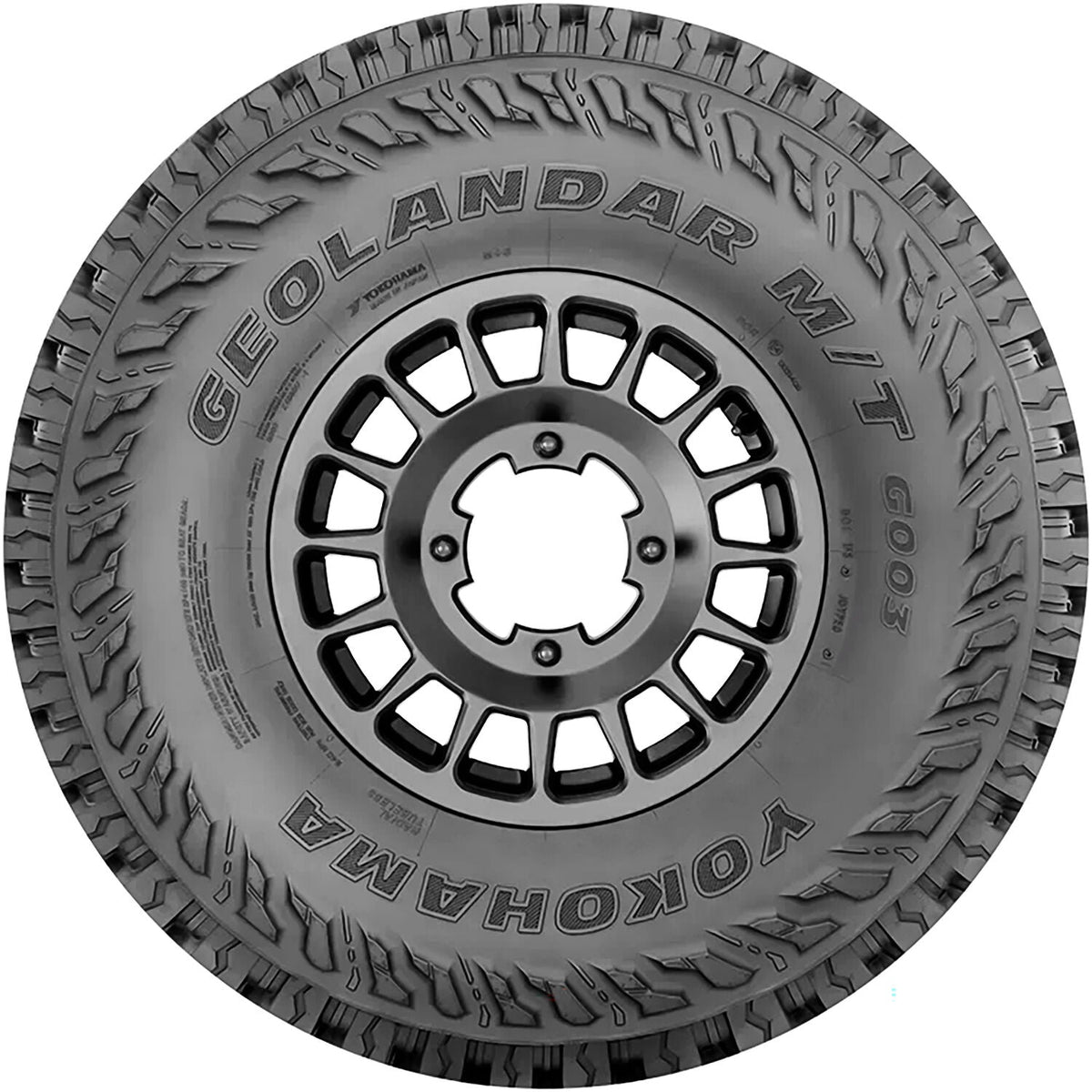 LT33X12.50R18 122Q LRLRF YOKOHAMA LRF GEOLANDAR M/T G003 - All-Season Tire