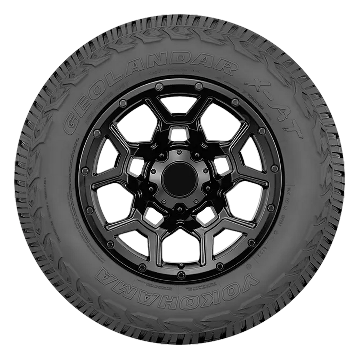 LT33X12.50R18 122Q LRF YOKOHAMA GEOLANDAR X-AT - All-Season Tire