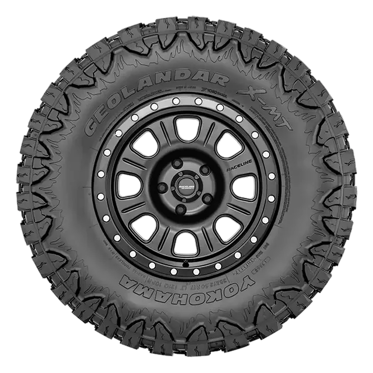LT37X12.50R17 124Q LRD YOKOHAMA GEOLANDAR X-MT BLACK - All-Season Tire