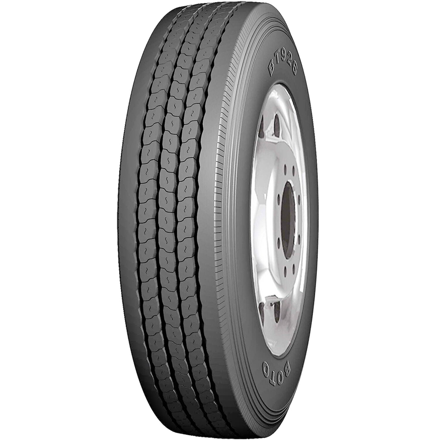 245/70R19.5 128/126M BOTO BT926 - Commercial Steer/Trailer Tire