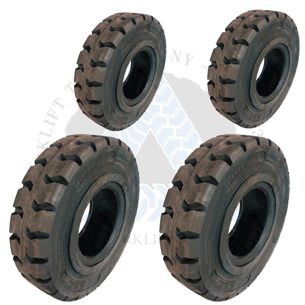 Odessa 8X3 5 / 4.5 / 3.375 PILOT 7GA (4.6MM) COINED 2-PCS GRADE 8 BOLT / NYLON NUT 5-TR / ASSEMB.HOLES BLACK / BLA tire