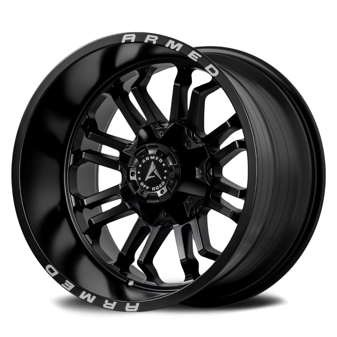 ARMED OFF-ROAD CANNON 108.2 20x9 6x135|6x139.7 0 MATTE BLACK MILLED