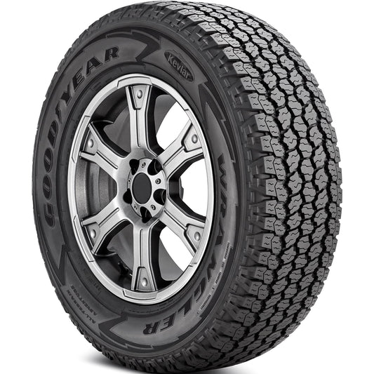 Goodyear WRANGLER A/T ADVENTURE WITH KEVLAR BLACK LT245/75R17 tire