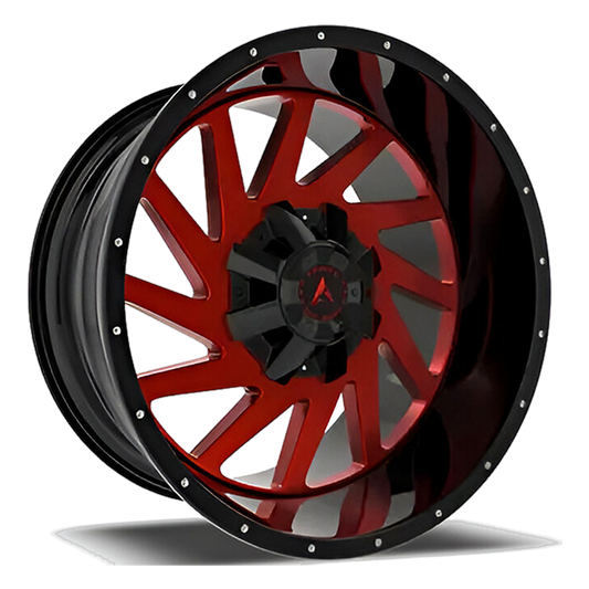 ARMED OFF-ROAD AGGRESSOR 125.2 20x10 8x165.1|8x170 -24 GLOSS BLACK RED FACE