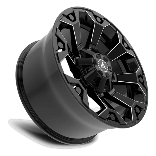 ARMED OFF-ROAD ATTACK 110.1 20x9 5x139.7|5x150 12 GLOSS BLACK MILLED