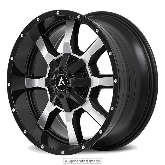 ARMED OFF-ROAD FRONTLINE 110.2 18x9 5x139.7|5x150 0 SATIN BLACK MACHINE FACE