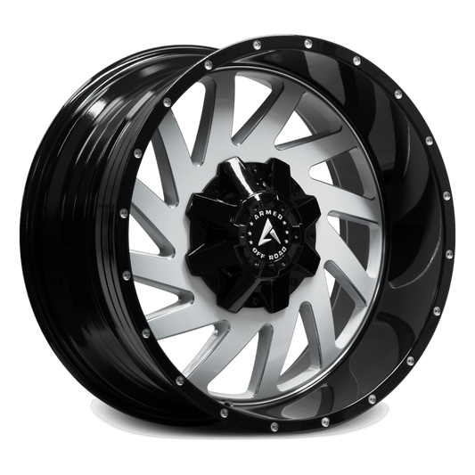 ARMED OFF-ROAD AGGRESSOR 125.2 24x12 8x170 -24 GLOSS BLACK MACHINED FACE