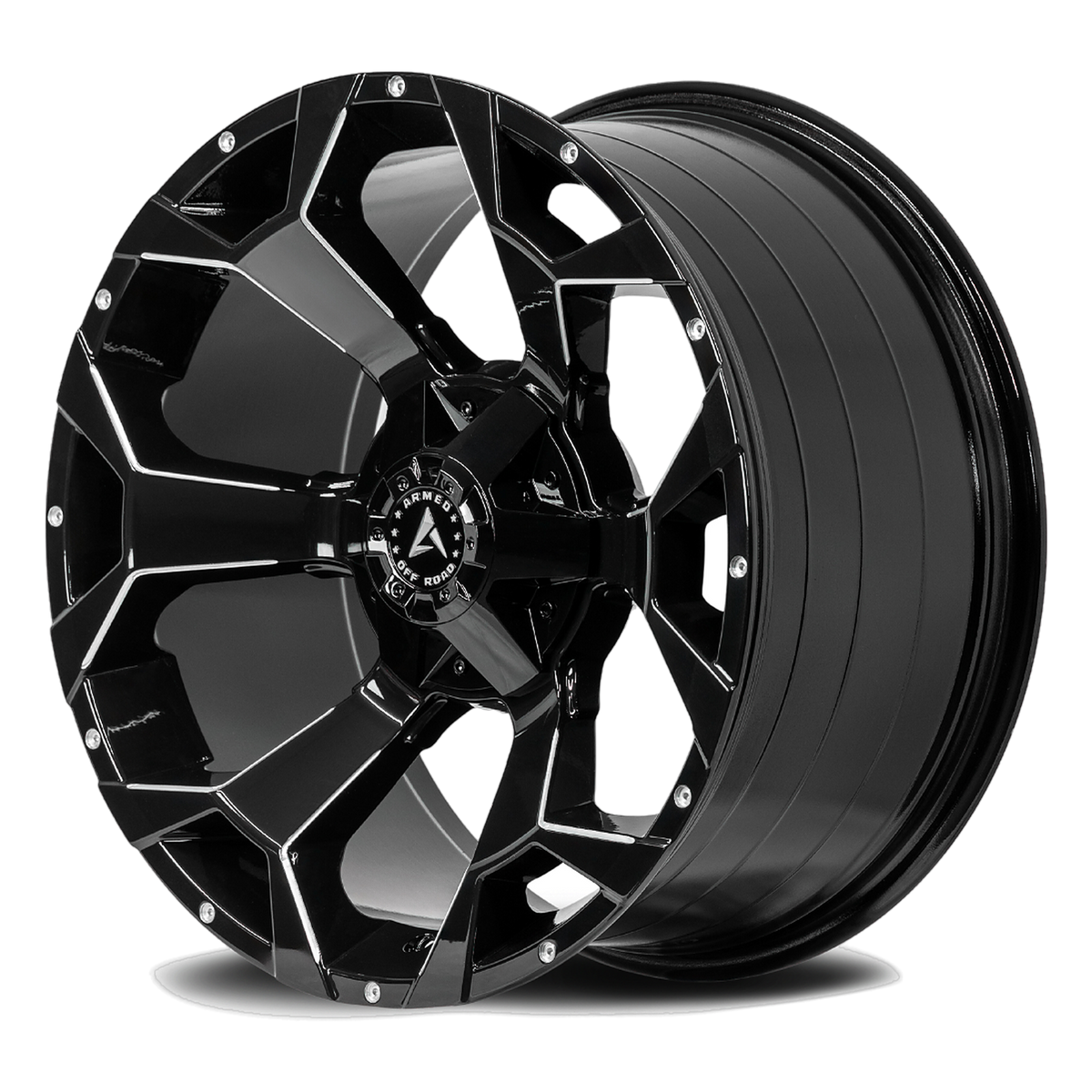ARMED OFF-ROAD BOMBER 108.1 20x10 6x135|6x139.7 0 GLOSS BLACK MILLED