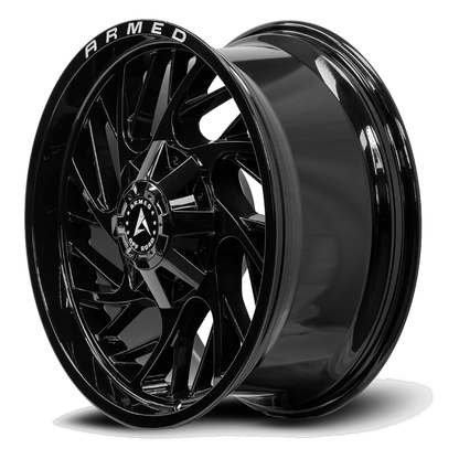 Armed Carnage Gloss Black + Armed Milling side view
