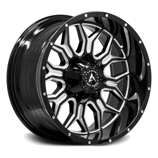 ARMED OFF-ROAD INFANTRY 78.1 18x9 5x127|5x139.7 12 GLOSS BLACK MILLED