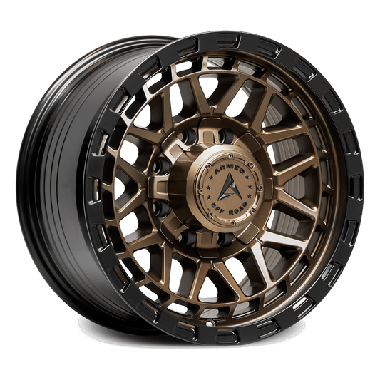 ARMED OFF-ROAD TANK 108.1 20x9 6x135|6x139.7 0 MATTE BLACK + BRONZE FACE