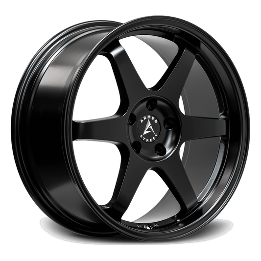 ARMED STREET VETERAN 74.1 16x7 5x108|5x110|5x112|5x114.3 35 FULL SATIN BLACK