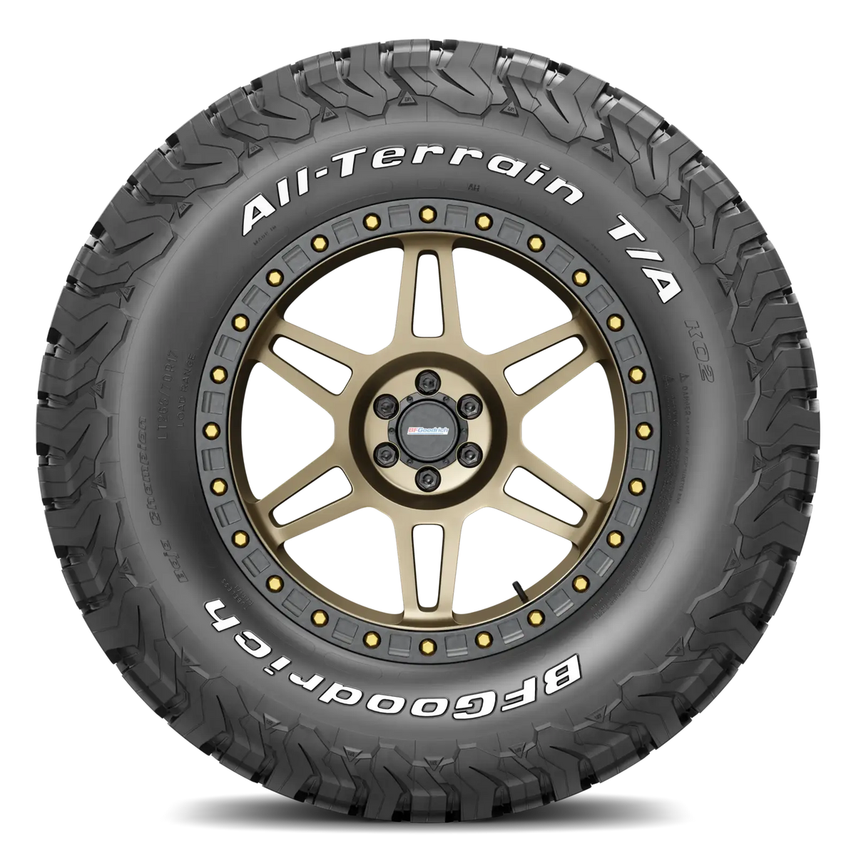 LT285/70R17 121R LRLRE BFGOODRICH LRE BF ALL-TERRAIN T/A KO2 - All-Season Tire